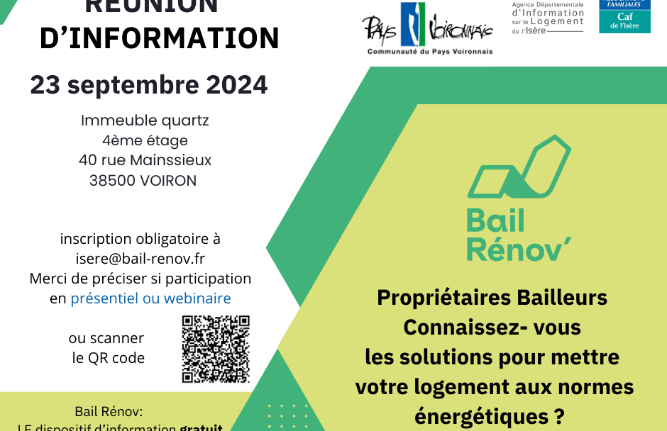 réunion Bail rénov Pays Voironnais 23.09.2024